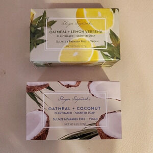 Shugar Soapworks 2 Bars Oatmeal Vegan Plant Soap